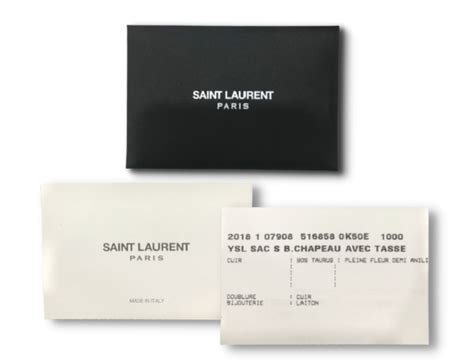 yves Saint Laurent gift card